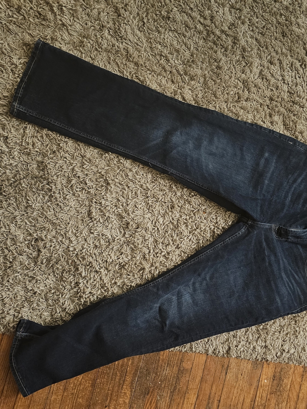 Old Navy Navy Straight Leg Women's Jeans